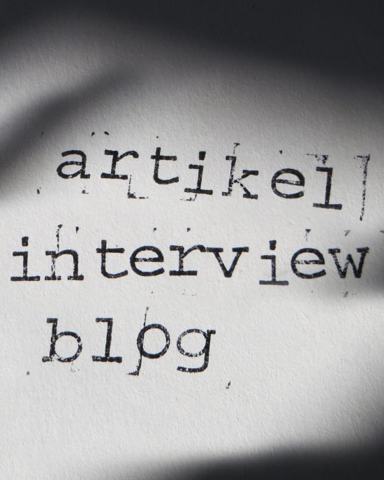 artikel interview blog